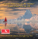 Dvorak Piano Trio CD cover